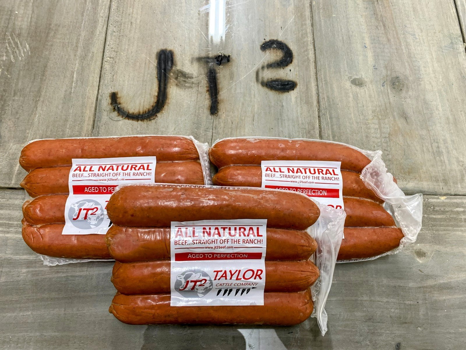 Jalapeño/Cheese Hickory Smoked Beef Sausage (8 links) - Pick