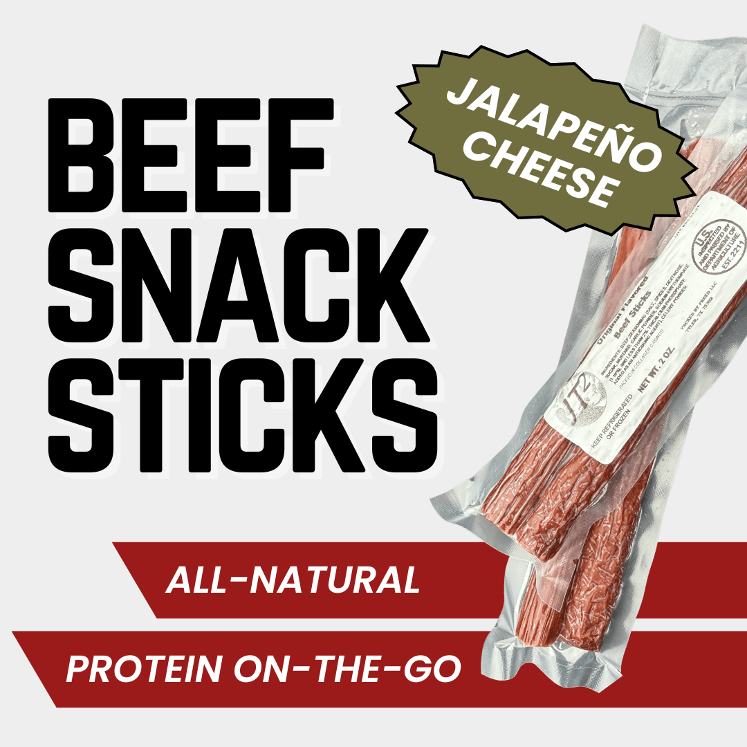 Add-on- Jalapeño Cheese Beef Stick Pack (2 sticks)