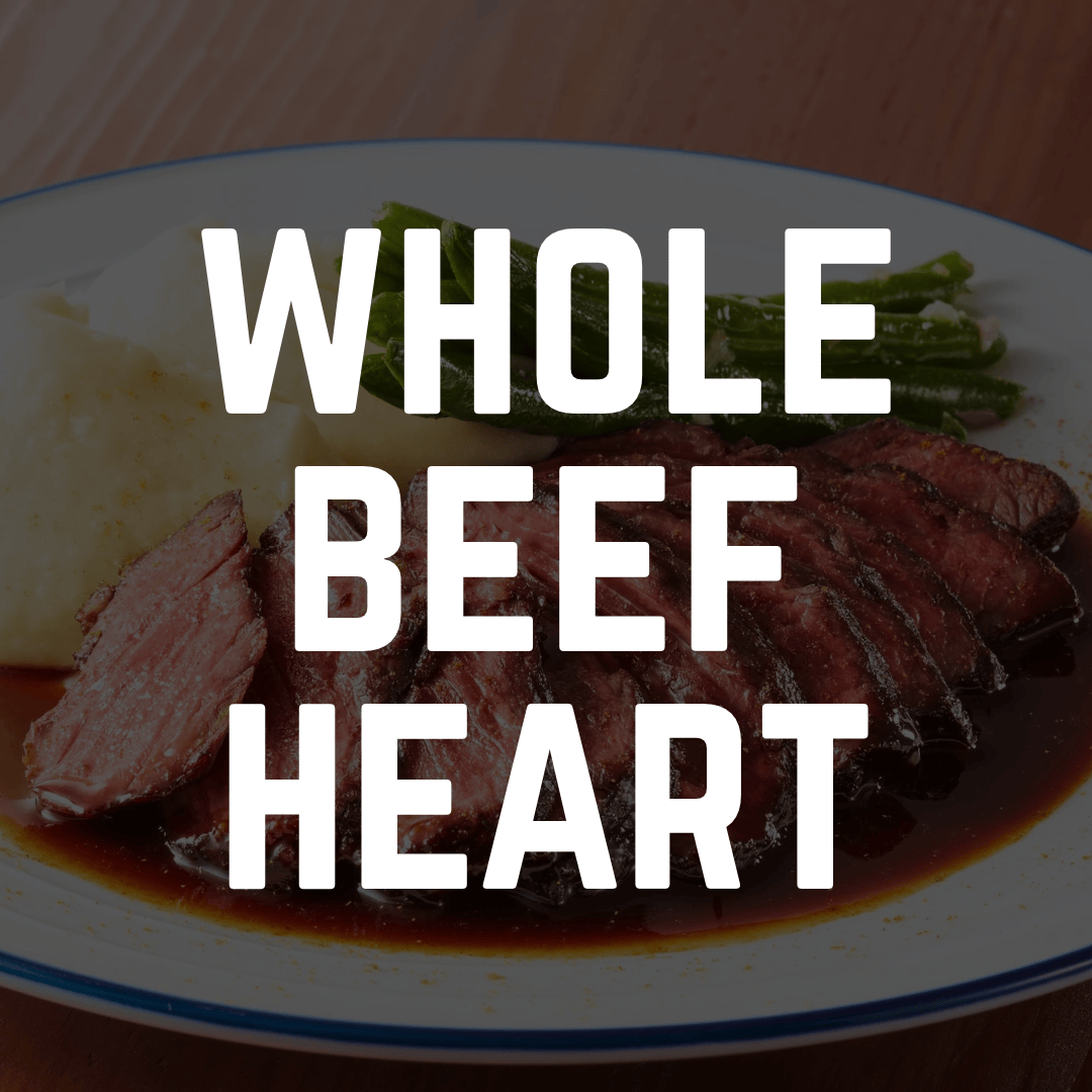 Whole Beef Heart (3-5 lbs) - BYO