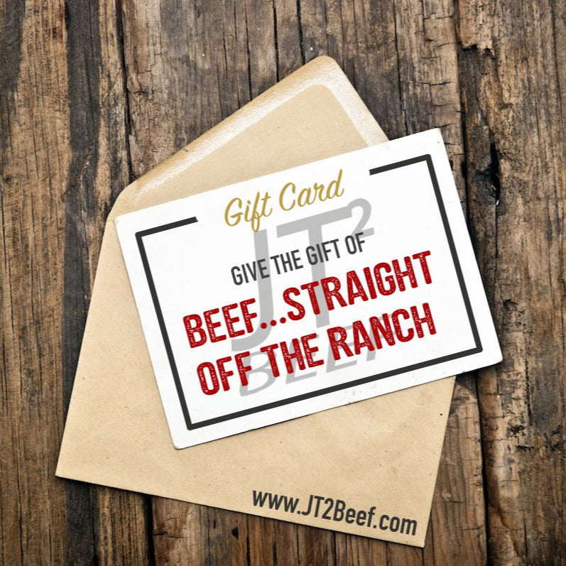 JT2 Beef Gift Card