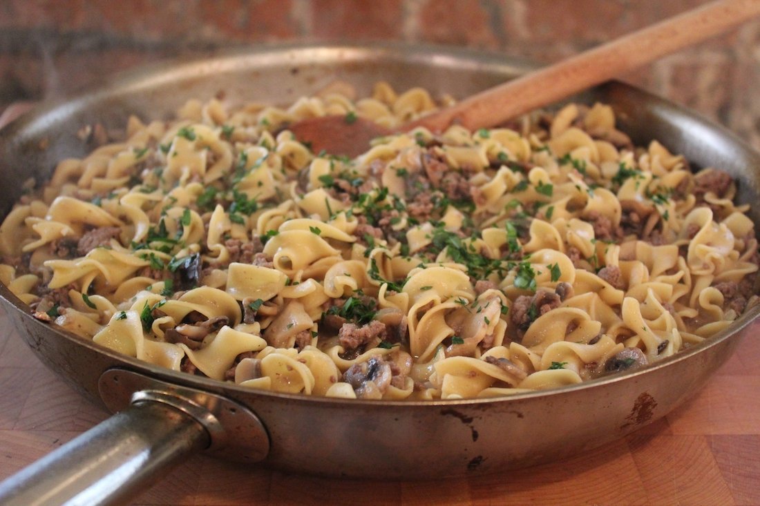 Amazing Ground Beef Stroganoff Recipe