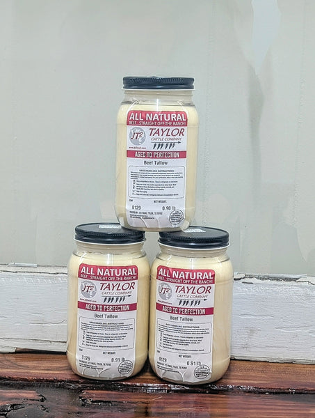Pick - All-Natural Beef Tallow (2) 14oz Jars