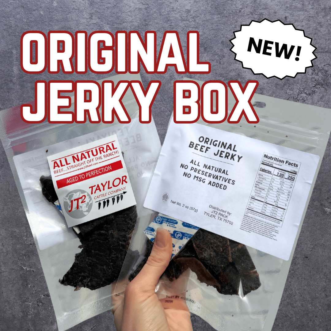 NEW Original All-Natural Beef Jerky Box